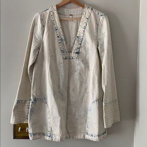 Free People denim dress/ tunic